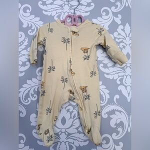 10/$25 • Carters‎ Cotton Beach Trip Zip Footed Sleeper